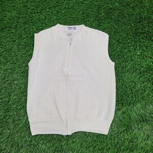 Vintage 70s Sportswear Sweatshirt Womens Small 18x21 White